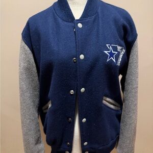Vintage Dallas Cowboys Varsity Jacket by DeLong